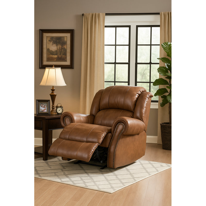 Fauteuil inclinable Elmwood, Brun