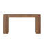 Console de 63 pouces pour entrée très longue, canapé de style campagnard pour salon, couloir, vestibule, table décorative étroite en noyer | Idée de cadeau-311123575