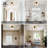 12" Glass Flush Mount Lighting