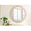 Huldar Glass Flat Wall Mirror