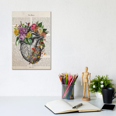 The Heart by Aged Pixel - Wrapped Canvas Print