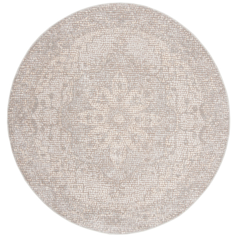 Lapham Performance Oriental Rug, Round 6'7"