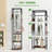 Freestanding 12-hook Coat Rack With Shoes Shelves-410131753