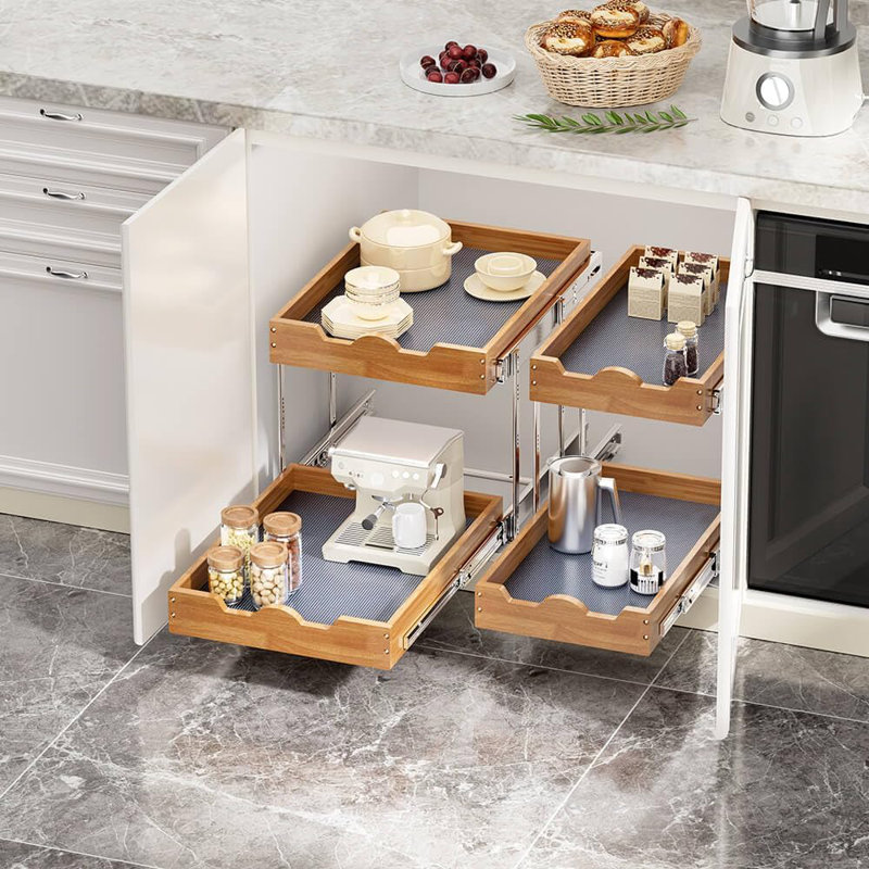 Pull Out The Drawer From The Cabinet