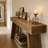 70.9-inch Farmhouse Entryway Table with Narrow Design