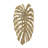 Gold Monstera Leaf Wall Decor-2123554112