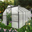 Base surélevée en polycarbonate pour serre-111176888-111176885