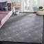 Hand-Knotted Wool Gray Area Rug-1652057919