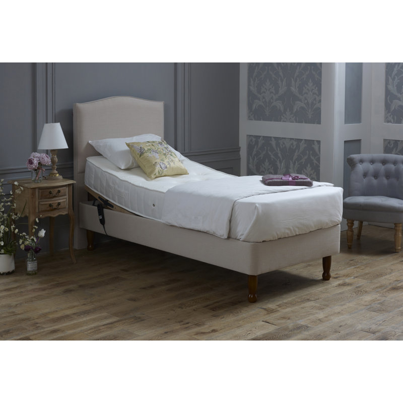 Zeitz 58cm Adjustable Bed with Mattresses, Small Single (2'6)