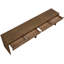 Console / bureau en bois massif et placage de chêne Avro