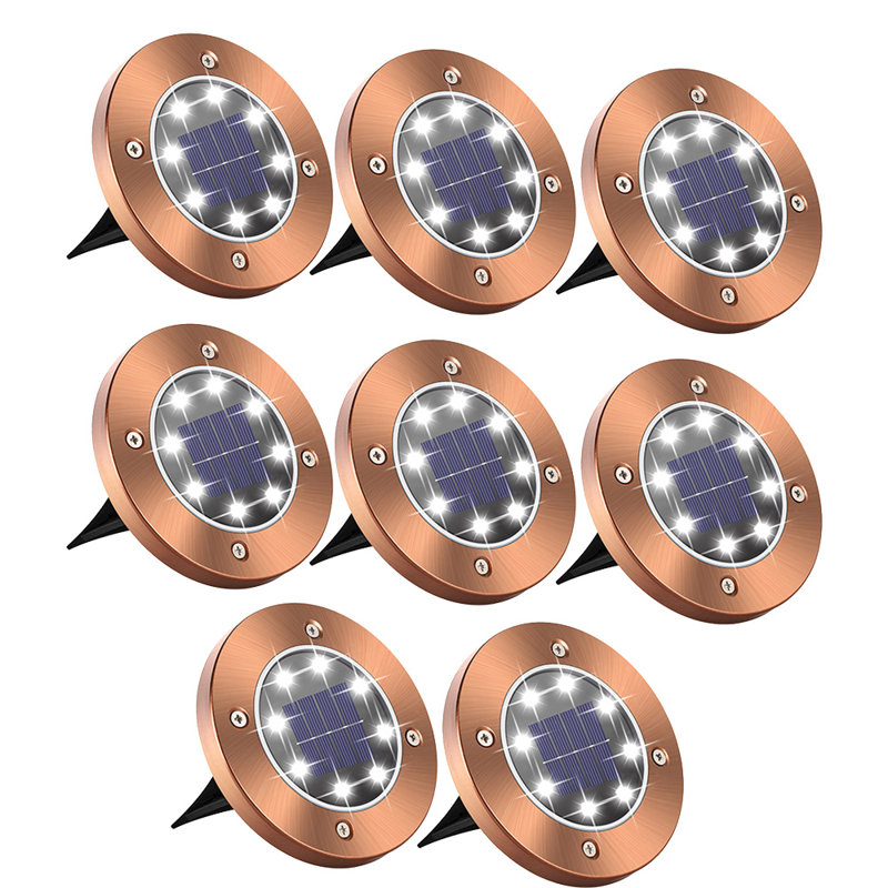 Solar Powered Pathway Light, White