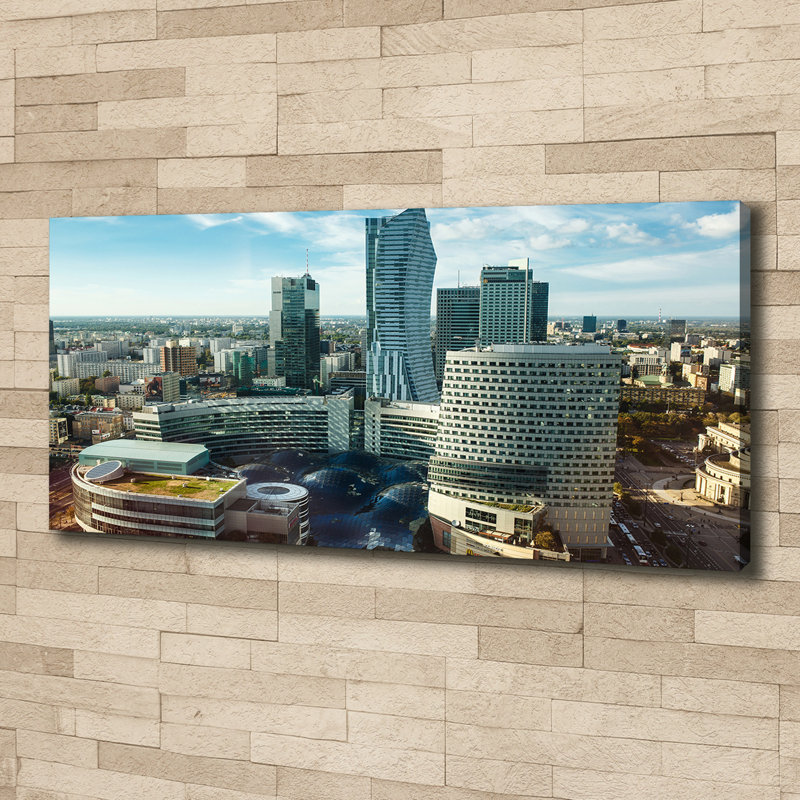 Warsaw Poland - No Frame Print on Canvas