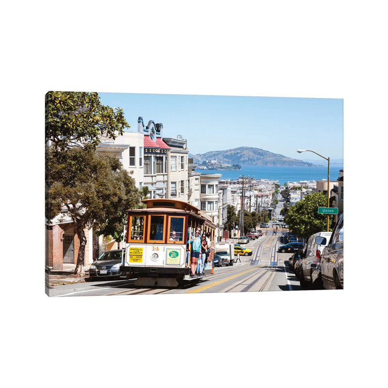 Dans les rues de San Francisco, H 40 po x l 60 po x 1,5 po