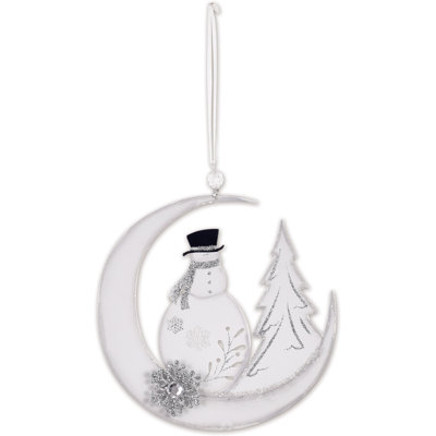 Snowman Ornament - Set of 2