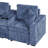 L-shaped Sleeper Sofa Bed Modular Sectional Sofa With Pull-out Bed For Living Room