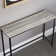 Sylvie 100Cm Industrial Style Slim Console Table With Metal Legs For Hallway and Living Room