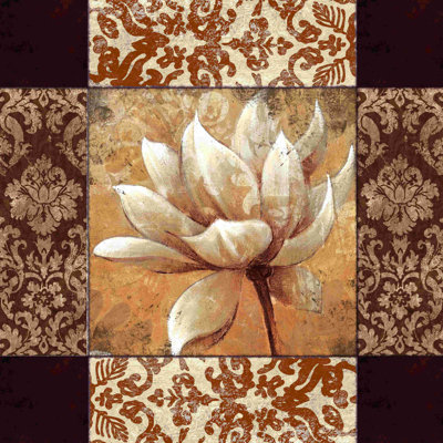 " Subtle White Flower "