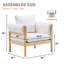 Fauteuil d'appoint 33 po Mid-Century-66675753