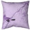 Coussin décoratif aquarelle japonaise oiseau et fleurs