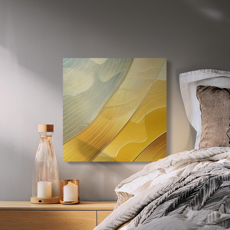 Akur No Frame Print on Canvas, 25.4 cm H  x 25.4 cm W