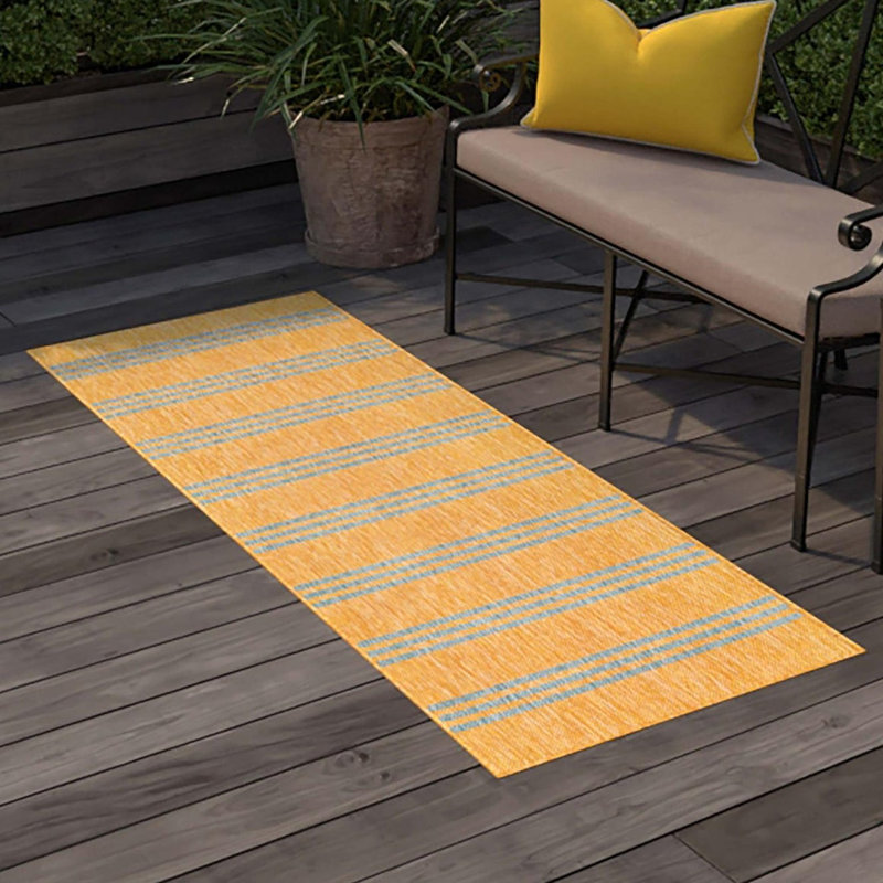 Jill Zarin Anguilla Indoor/Outdoor Rug, Runner 2' x 8'