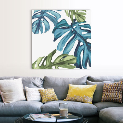 " Palm Leaves I " Painting Print