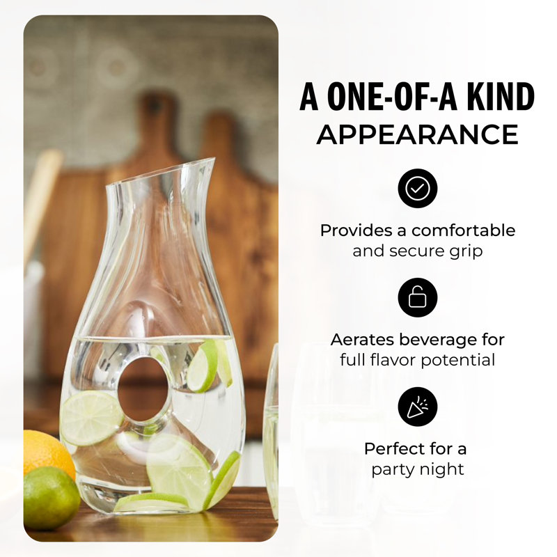 LUCKA Glass Pitcher