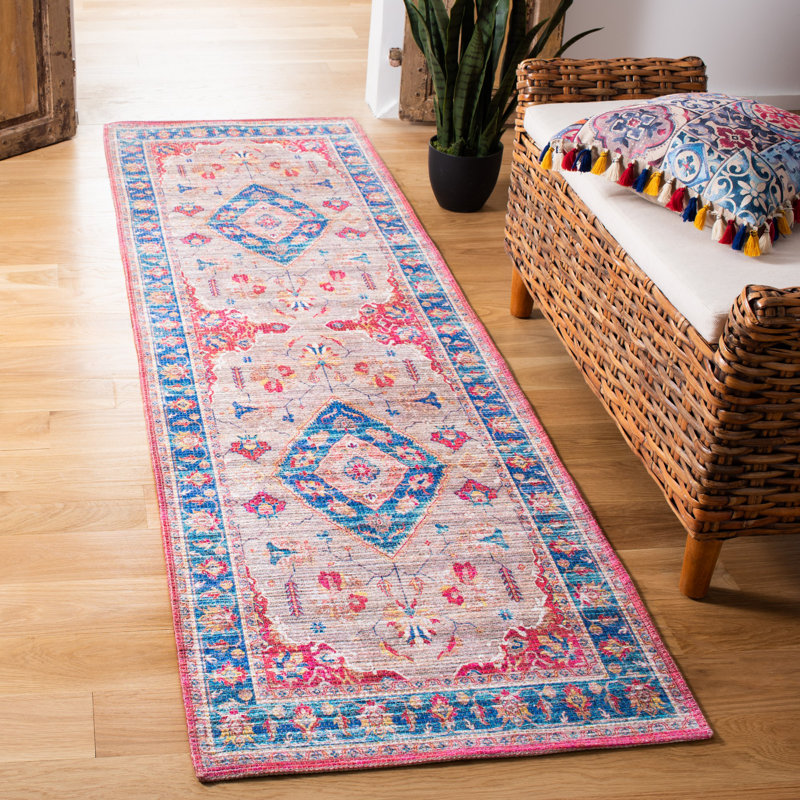 Tapis oriental Joppatowne Performance, Tapis de couloir 2 pi 3 po x 8 pi