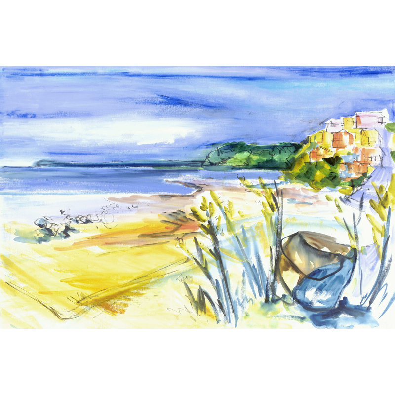 Bright Marsh II, H 12 po x l 18 po x P 1,25 po