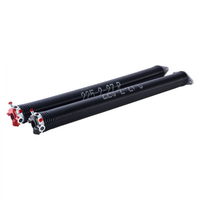 Garage Door Torsion Springs Pair of 2 inch with Winding Bars