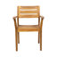 Ensemble de chaises de salle à manger STAMFORD, ensemble de 2 chaises de patio en bois d'acacia-618725624