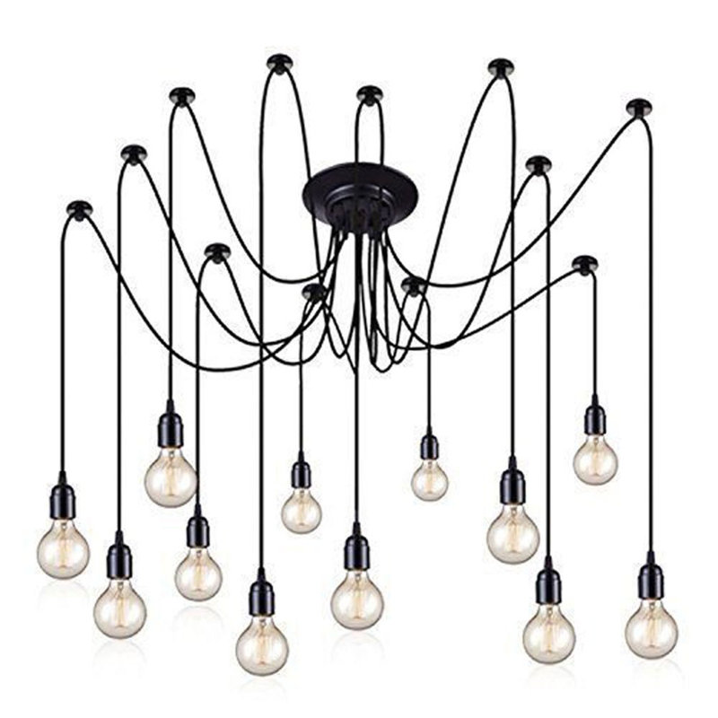 Luminaire suspendu en pot 14 lumières