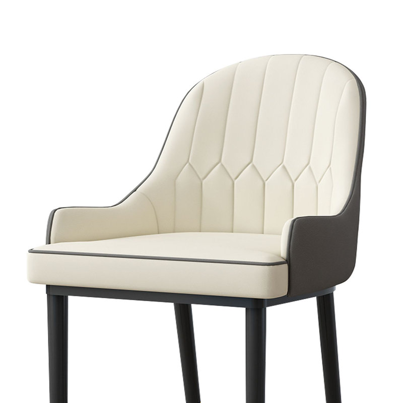 2x Attley Polyurethane Upholstered Dining Chair