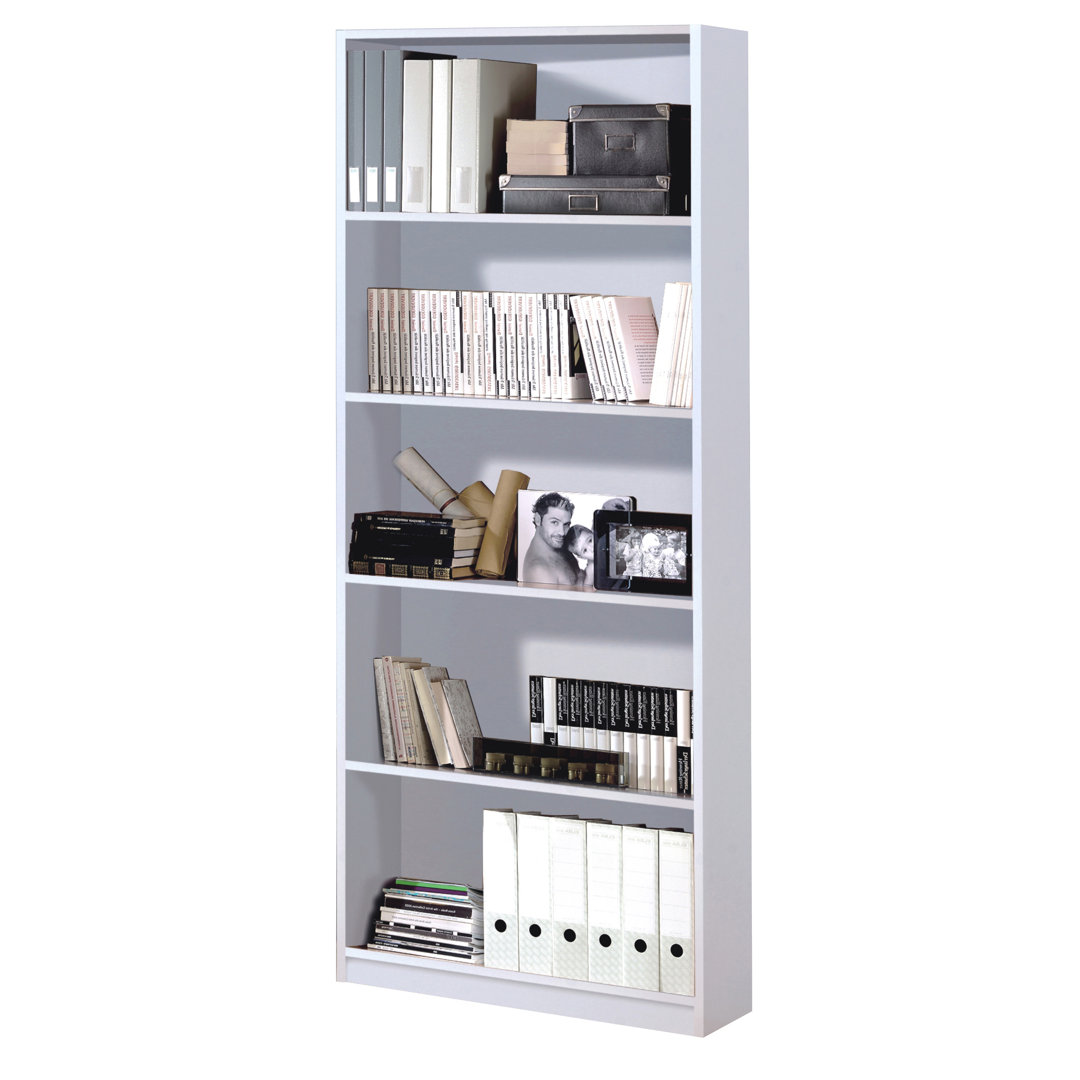 Elderflower 201cm H x 80cm W Standard Bookcase