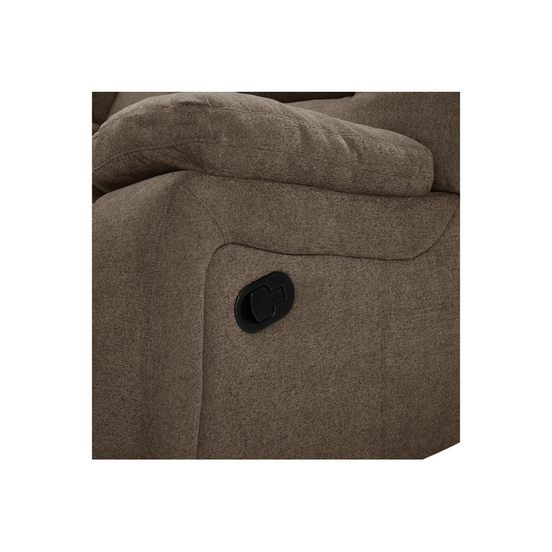 Segars 3 Seater Sofa & Chaise, Left Hand Facing, Brown