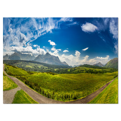 " Scottish Highlands Panoramic View "