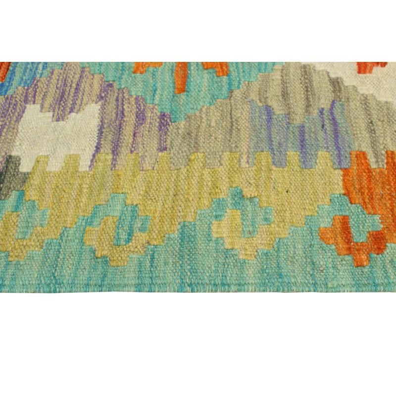 Flatweave Robabeh Lt. Green Runner