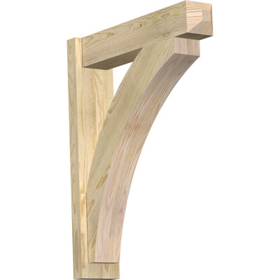 Persienne en bois rustique Thorton Craftsman