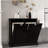 Two-Compartment Tilt-Out Laundry Sorter Cabinet-Black