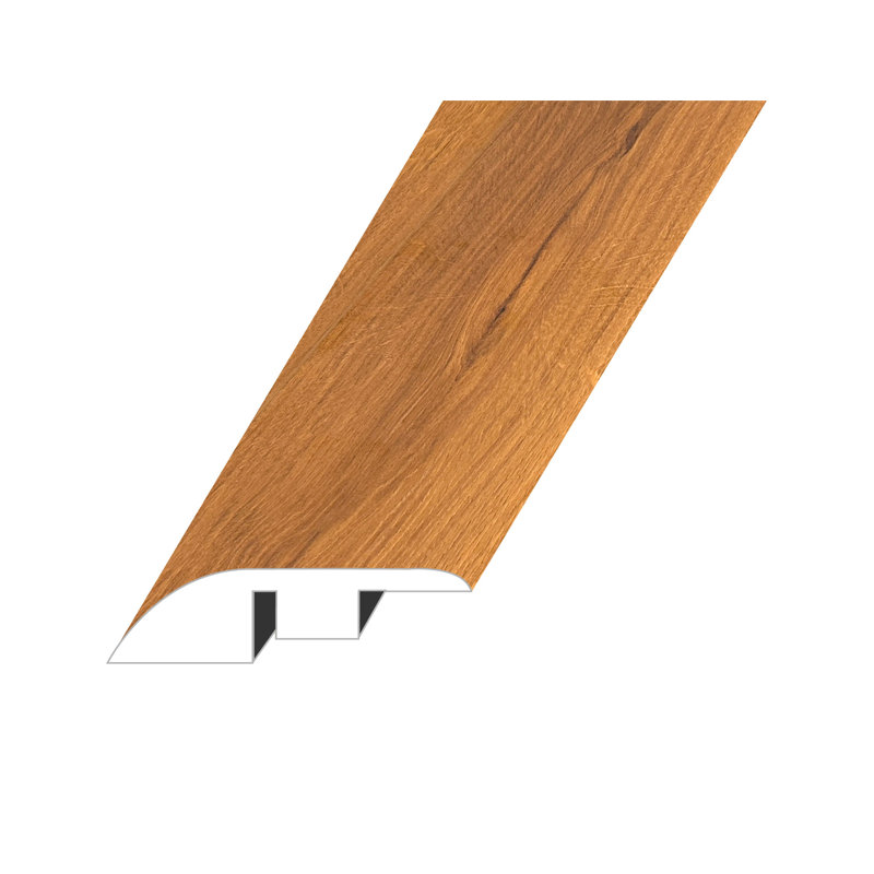 Rhodes 0.6 In. Thick X 1.8 In. W X 94.5 In. L Hdf Waterproof Ac5 Laminate Reducer Molding, Luxe Mahogany