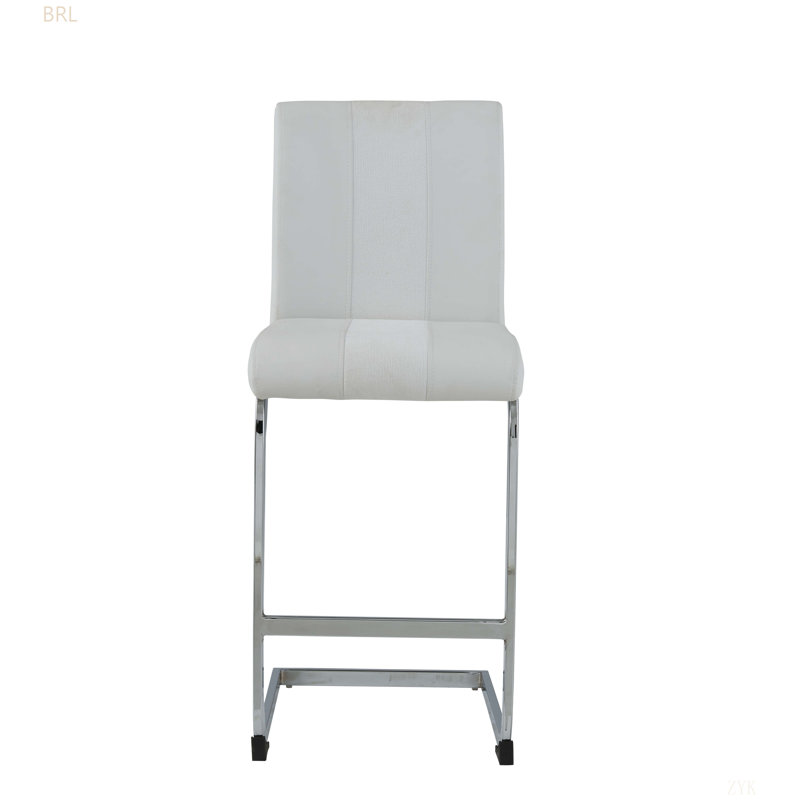 TABOURETS DE LIT BLANC ALTIS (ENSEMBLE DE 4)