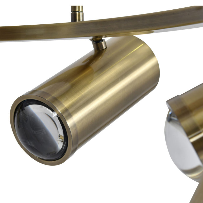 Beffrey 8 - Light Bronze Pendant