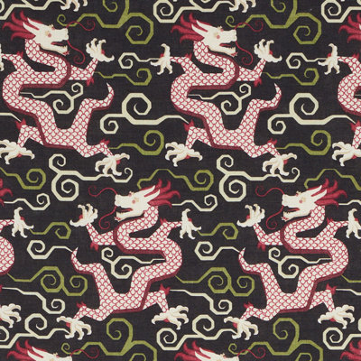 Bixi Dragon Fabric