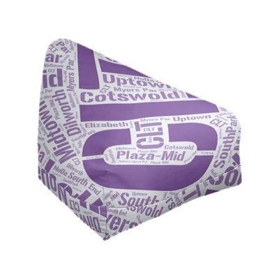 Polyester Blend Classic Bean Bag
