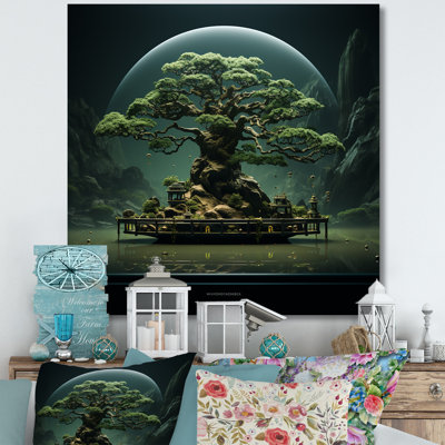 «Bonsai Embrace», décoration murale arbre