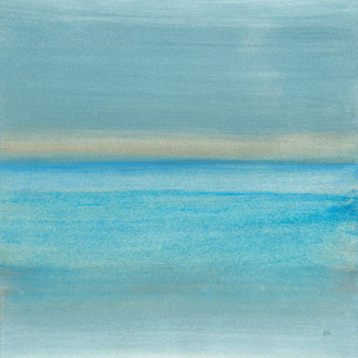 Coastal Abstraction VI by Chris Paschke - Wrapped Canvas Painting