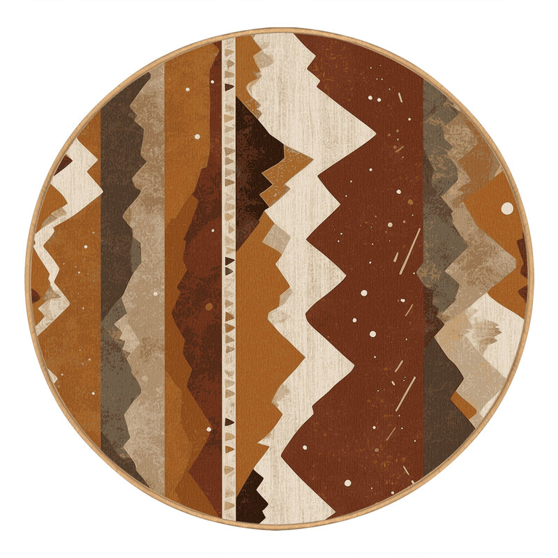 Eternal Ridge Rug, Round 3'