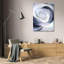 Troncs d'arbres nus avec neige-792456588
