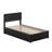 Astley Wood Platform Bed with Panel Footboard and Trundle-871219131-827373279