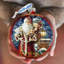 Holiday Splendor 6'' Handmade Glass Animals Ball Ornament